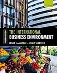 The International Business Environm