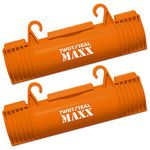 Twist and Seal Maxx (2 Pack) - Heavy Duty Extension Cord Protection - Orange