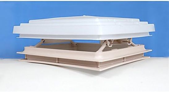 Roof Vent Sky Light Caravan Motorhome 400 x 400mm Flynet Beige MPK Rooflight