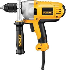 DEWALT Electric Drill, Mid Handle Grip, 1/2-Inch, 10-Amp (DWD215G) , Yellow