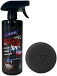 Mecarsee Premium Wheel & Tire Shine Spray - Professional All in One Car Wash Cleaning Wax - Long-Lasting Tire Coating Protection, UV Protection - 16 Oz Bottle