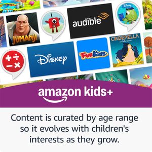 Echo Dot Kids Smart Speaker with Alexa, Owl – Wi-Fi, Bluetooth, 1 Year Kids+