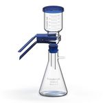 Fristaden Lab American Vacuum Filtration Distillation Apparatus | 500mL Filtering Flask | 300mL Graduated Funnel | 1 Year Warranty