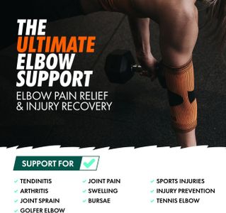 Bearhug Elbow Support Sleeve – Medium Compression Brace