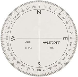 Westcott Protractor Measuring Tool (255)