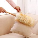 Mumusuki Lambs Wool Duster No Electrostatic Household Tool Soft Dust Cleaner Duster Dust Sweeper