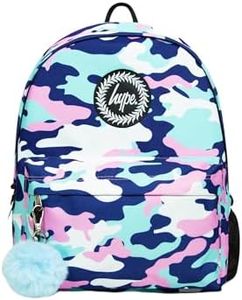 Hype Unisex Kid's Evie Camo Backpack, Multi, One Size, Multi, One Size
