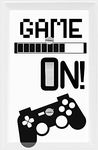 Boys Room GAME ON! Light Switch Cover Video Gaming Man Cave Decorative Novelty Bedroom Wall Decor