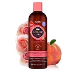 HASK Colour Care Colour Protection Conditioner, with Rose Oil + Peach for Colored Hair, vegan, colour safe, gluten-free, sulfate-free, paraben-free, cruelty-free - 1 355 mL Bottle