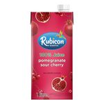 Rubicon Pomegranate Sour Cherry Juice |1L Cartons | 100% Juice, No Added Sugar | Blend of Apple, Pomegranate, Red Beet, Sour Cherry & Red Grape Juices | Natural Flavour | Source of Antioxidant, Rich in Vitamin C