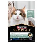 PRO PLAN® LIVECLEAR® Senior 7+ STERILISED Rich in Turkey Dry Cat Food 2.8kg, For Neutered Cats