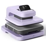 HTVRONT Auto Heat Press 2 - Heat Press Machine for T Shirts with Adjustable Pressure & Higher Heating Height, Heats Up Fast and Evenly Machine 15x15 for HTV, Sublimation, DTF Projects