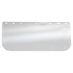 MCR Safety 181640 Clear PETG Faceshield, 8 x 15.5 x .04-Inch, 8 15.5