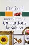 Oxford Dictionary of Quotations by 