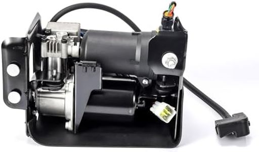 ENA Air Suspension Compressor Pump Compatible With Cadillac Chevrolet GMC 2001-2020 Escalade ESV EXT Suburban 1500 V8 6.2L 5.3L 6.0L 4.8L 5.7L Replacement For 15056494 15070878 15101577
