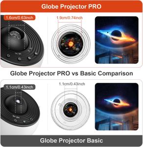 Mexllex Planetarium Star Projector – LED Galaxy Night Light