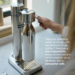 Aarke Carbonator 3 Sparkling Water Maker – Stainless Steel