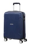 American Tourister Tracklite - Spinner Small Hand Luggage, 55 cm, 34 liters, Blue (Dark Navy)