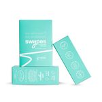 Swypes 15 Large Body Wipes for Adults No Shower | Large Wet Wipes | Deodorant Wipes for Women | Vitamin-E Infused | No Rinse Shower Wipes for Men & Women | For Gym Travel Camping Festivals Sports