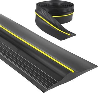 CUPCHID Door Seal for Waterproof, 3 m Garage Door Threshold Seal, Perfect for Keeping garages Clean and Dry