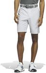 adidas Mens Mens Ultimate365 Printed 9 Inch Golf Short, White, 38 Regular