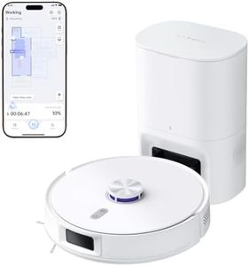 NARWAL Freo S Robot aspirateur Laveur, 8000 Pa, Pression de Nettoyage 8 Newton, autovidage 180 Jours, Navigation LDS, cartographie 3D, contrôle par Application, pour moquettes/Poils d'animaux