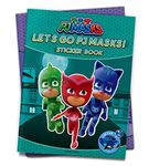 Let's Go PJ Masks Stickers Book : Fun Activity Books For Kids (PJ Masks)