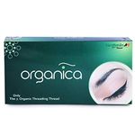 Organica Eyebrow Threading Thread Box of 8 Spools - Eyebrow hair threading tool