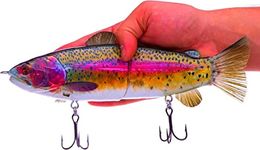 10" RF Glider - Stock Trout (Sink) Big Glide Bait Trout Multi Jointed Lifelike Hard Crankbait Swimbait Bass Fishing Lure Diving