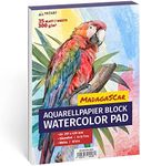 TRITART A3 Size Watercolour Paper - Mixed Media Art Sketch Pad - 300 GSM Cartridge Paper - Thick Acrylic Paper Artists Sketchbook for Drawing Board or Painting