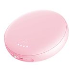 iLuv SmartShaker 3 Pink Vibration Bed Shaker Bluetooth Alarm Clock with Multiple Alarm & Vibration Settings, Long Battery Life, Call & Message Notification; for Heavy Sleepers, Deaf People & Seniors