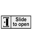 999Store office supplies sunboard slide to open sticker signage sign board White (30X13 Cm)