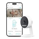 Sense-U Video Baby Monitor with 1080P HD Wi-Fi Camera and Background Audio, Night Vision, 2-Way Talk and Motion Detection - Compatible with Smartphones