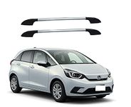 SHOPONE CAR ROOF Rail for Honda Jazz Silver