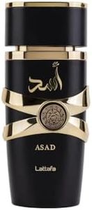 Lattafa Perfumes Asad for Unisex Eau de Parfum Spray, 3.4 Ounce