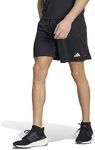 adidas Performance Train Essentials Seasonal Men's Camo Shorts, Black/White, Large (7-Inch Length)