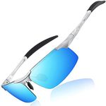 Duco Mens Sports Polarized Sunglasses UV Protection Driving Sunglasses for Men 100% UV400 Protection 8177s