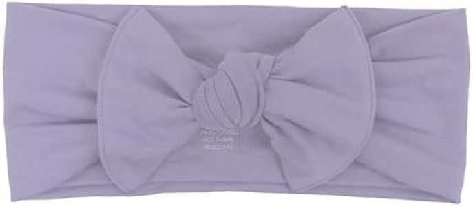 KYTE BABY Rayon Made From Bamboo Bow, (0-3 Months, Taro)