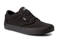 Vans Men's Atwood Trainers, Black Canvas Black Black, 9 UK