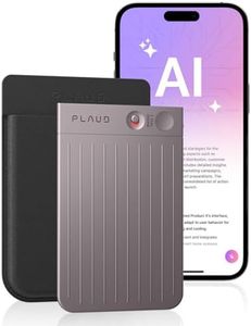 AI Voice Recorder, PLAUD Note Voice Recorder w/Case, App Control, Transcribe & Summarize with AI Technology, Support 112 Languages, 64GB Memory, Audio Recorder for Lecture, Meeting, Call, Interview