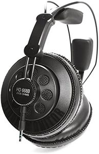 Superlux HD668B Auriculares de Estudio PRO 256 Ohm, Negro