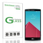 LG G4 Screen Protector Glass, amFilm® 0.2mm 2.5D Tempered Glass Screen Protector for LG G4 LGG4 2015 T-moible Sprint ATT Verizon (1-Pack)