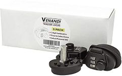 Venandi Trigger Lock with 3 Digit Combination Gun Lock (5 Pack Button Unlock)