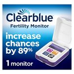 Clearblue Fertility Monitor Advanced, Test for Ovulation & Pregnancy, Increases Chances of Getting Pregnant Naturally by 89%, 1 Touch Screen Monitor (Test Sticks Sold Separately), Packaging May Vary