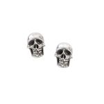 Alchemy Gothic Mortuarium Skull Earrings