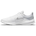 Nike Downshifter 11, Women's Running Shoes, White Mtlc Silver Pure Platinum Wolf Grey, 8.5 US