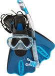 Cressi Palau SAF Set, Blue, L/XL