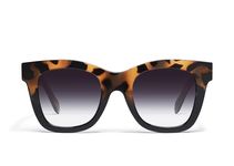Quay - Womens Sunglasses, Polarized Square Lenses with UV Protection, Oversized Sunglasses (After Hours), Tortoise to Black, After Hours Extra Large