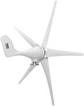 8000W Wind Power Turbines Generator, 5 Wind Blades Option with Waterproof Charge Controller Fit for Home Or Camping 12/24/48V,24v