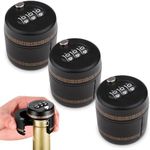 3 Pcs Wine Bottle Lock Cap - 1-1.1i